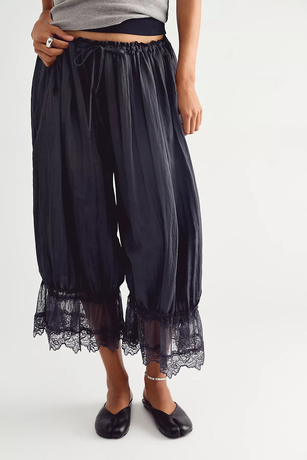 Lights Out Split-Toe Mules