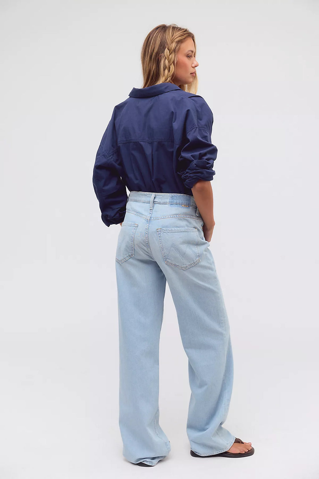 MOTHER The Dodger Sneak Jeans