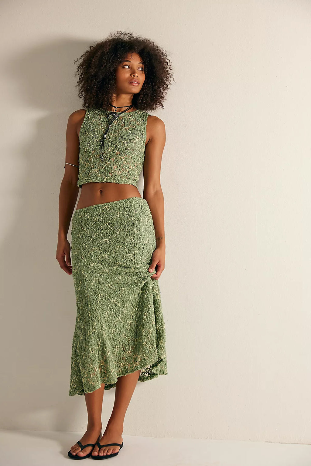 Laney Midi Skirt Set