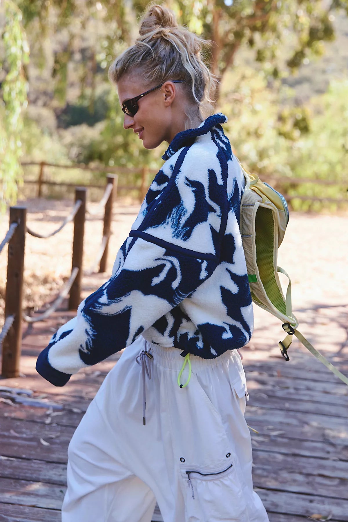 Mountain High Printed Half-Zip Fleece