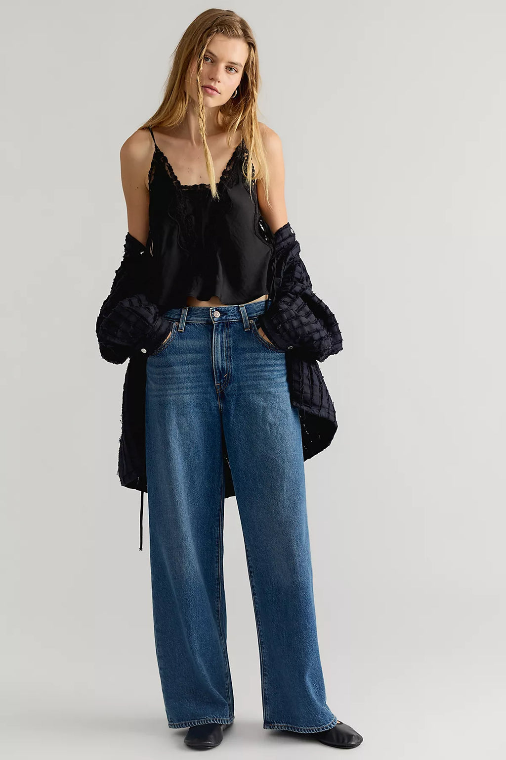 Levi's Cinch Wide-Leg Jeans