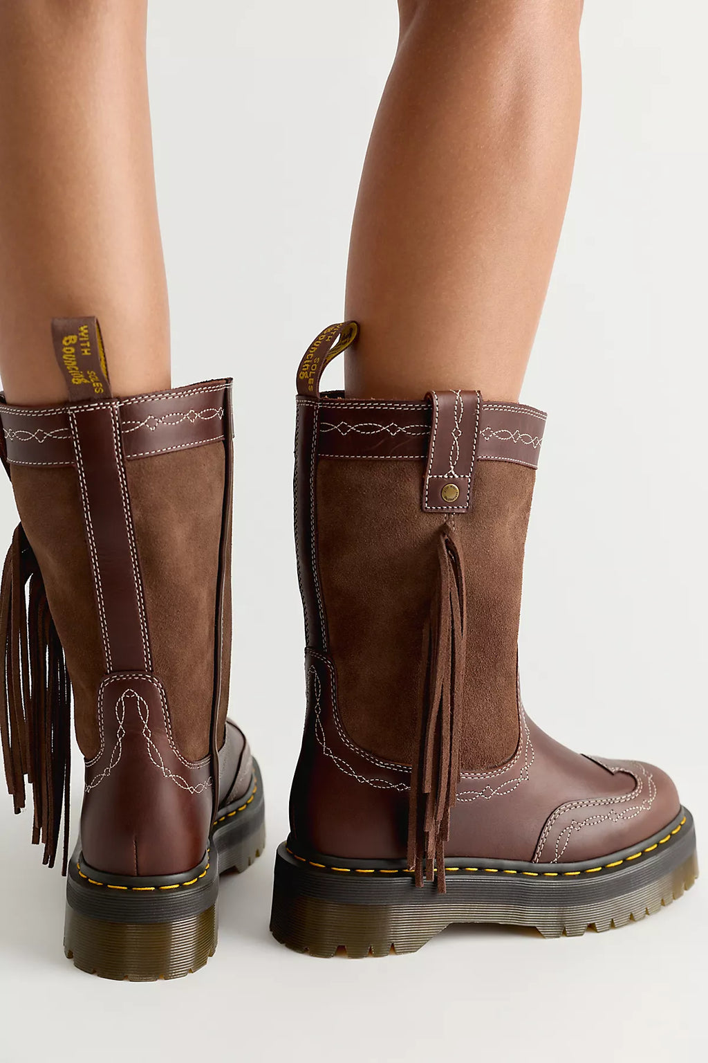 Dr. Martens Fusion Fringe Mid Boots