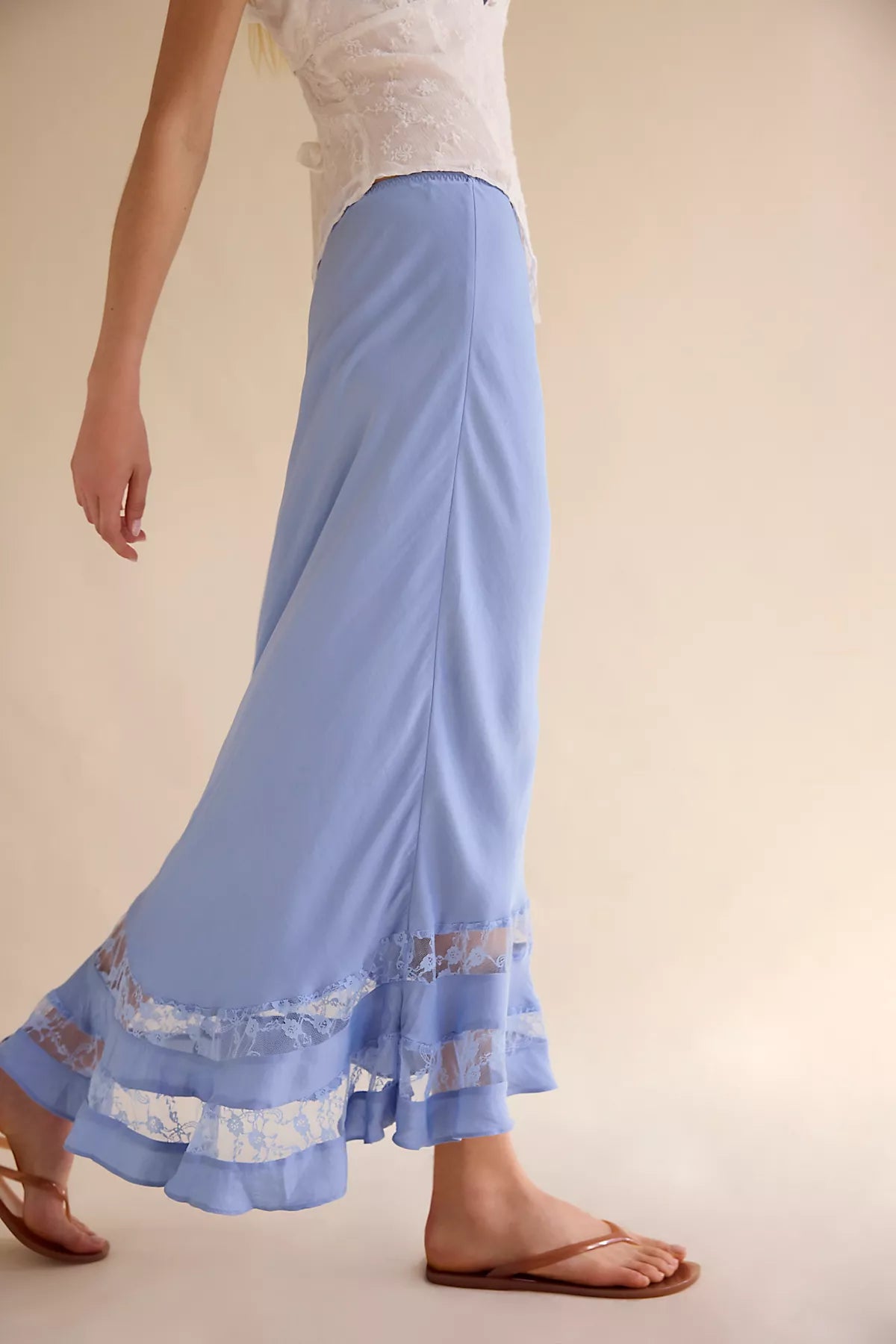 Long Lost Lover Maxi Slip Skirt