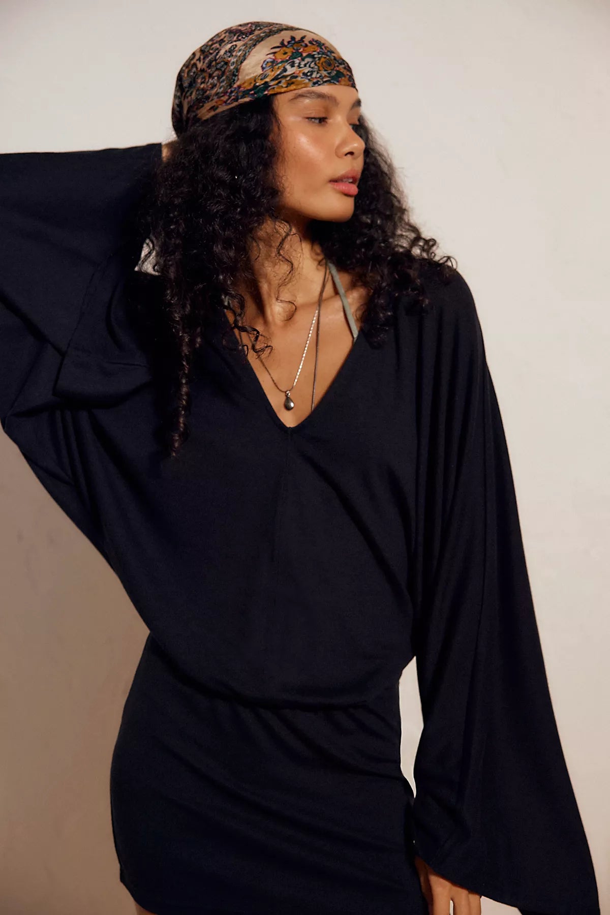 Good Feels V-Neck Mini Dress