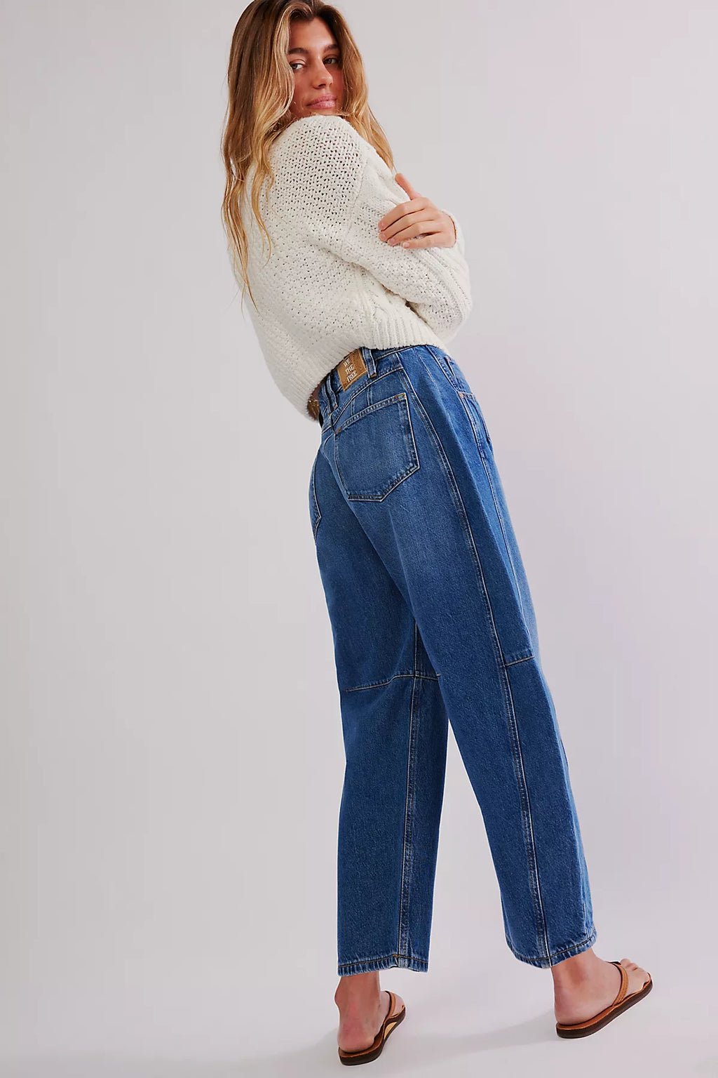 We The Free CRVY Venus Barrel Jeans
