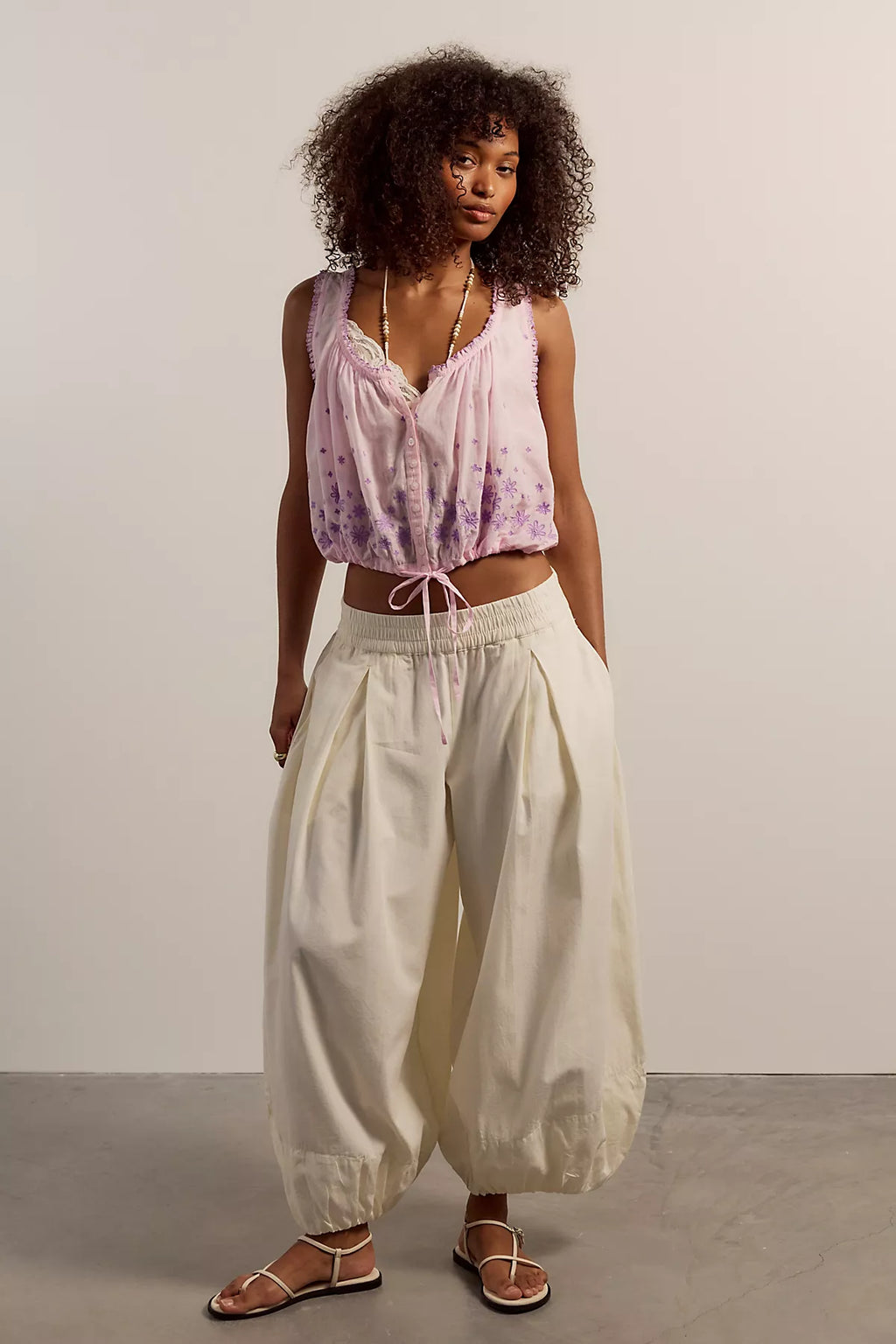 Cherry Scallop Top