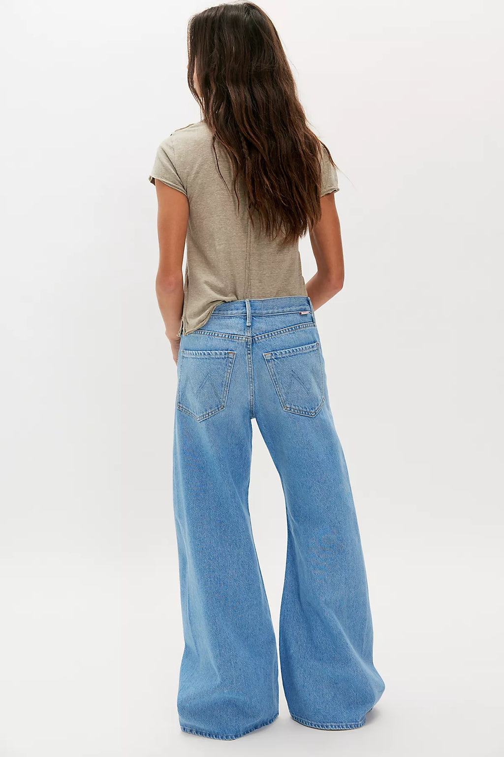 MOTHER The Lemon Twist Sneak Jeans