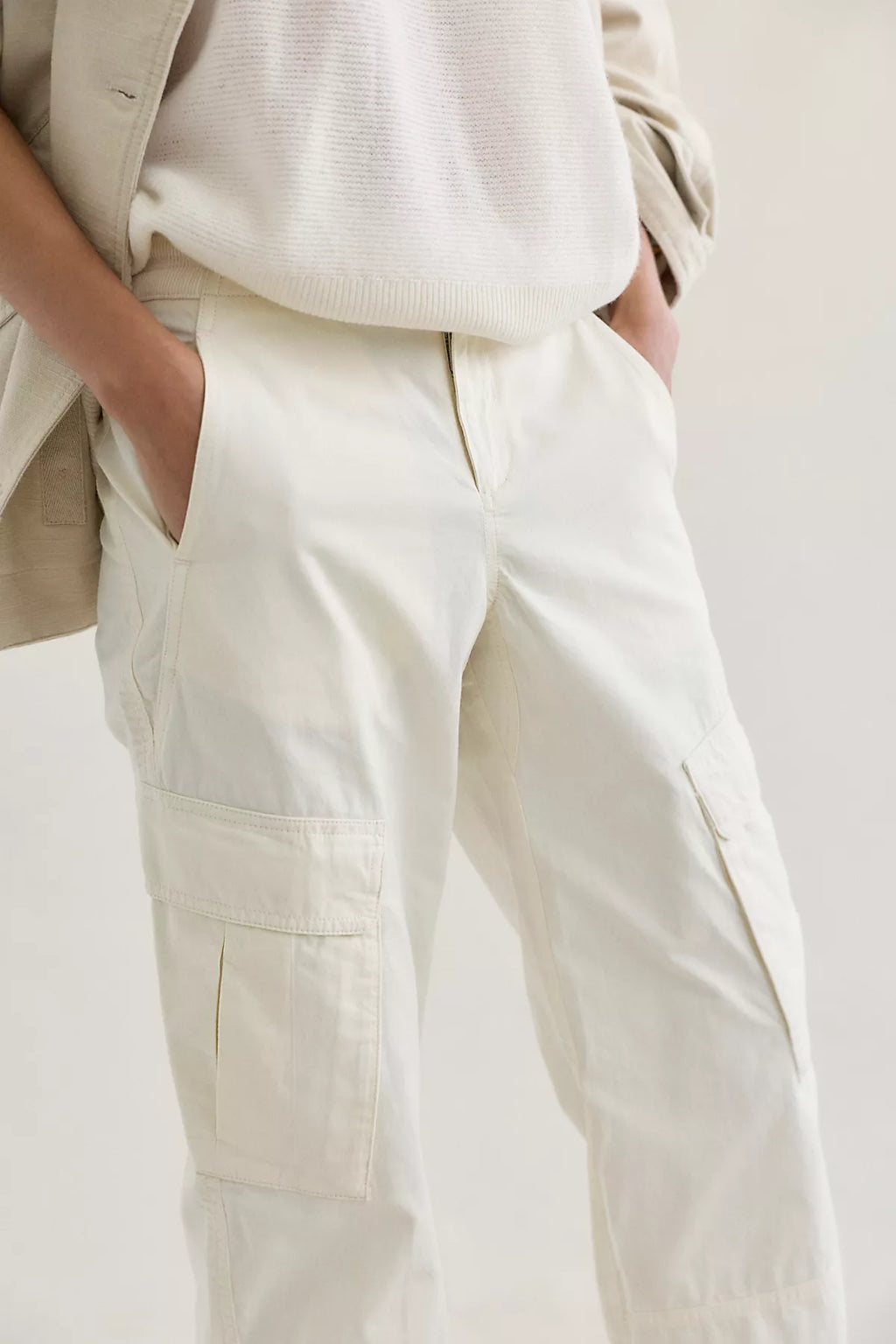Lennox Low-Rise Cargo Pants
