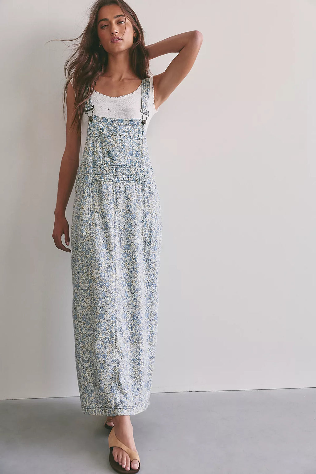 Hanson Apron Midi Dress