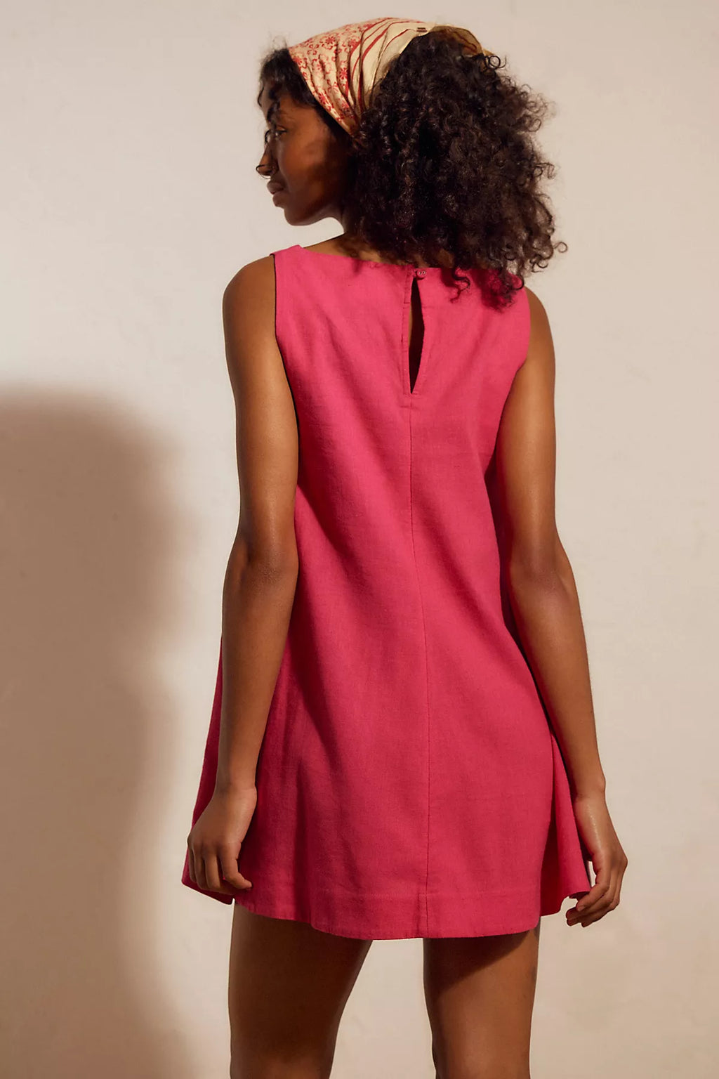 Breezy Linen Mini Dress