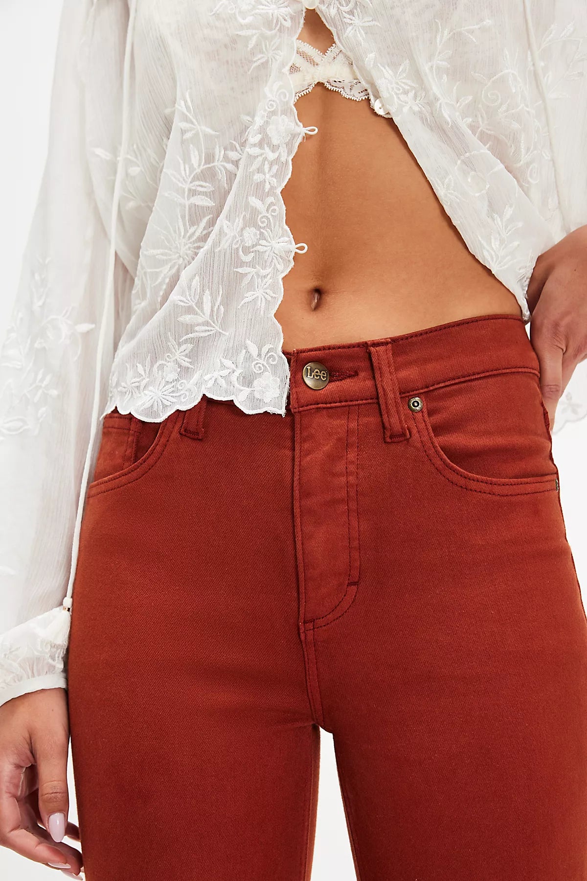 Lee High-Rise Ever Fit Flare Jeans