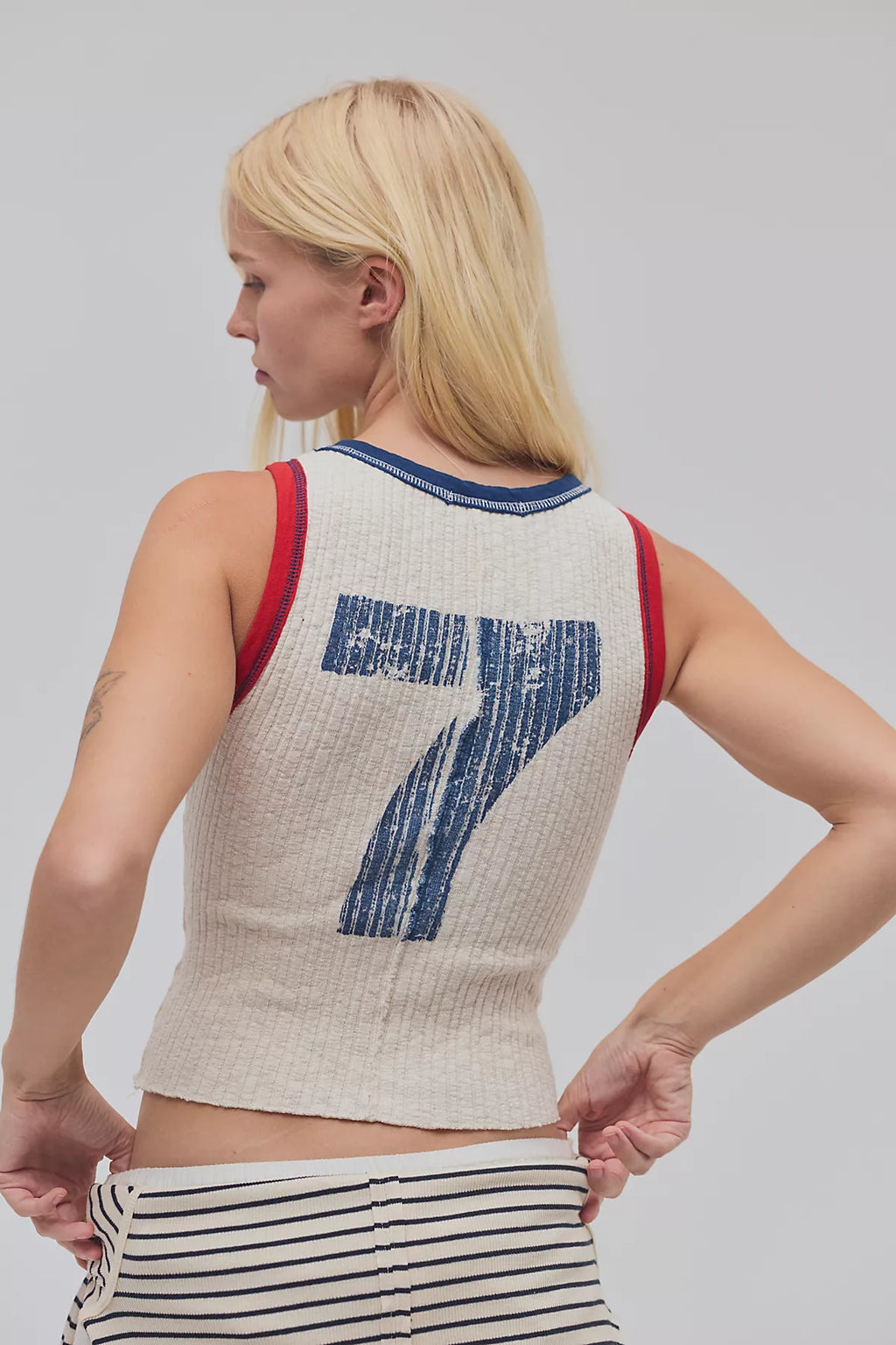 Farrah Flag Muscle Tank