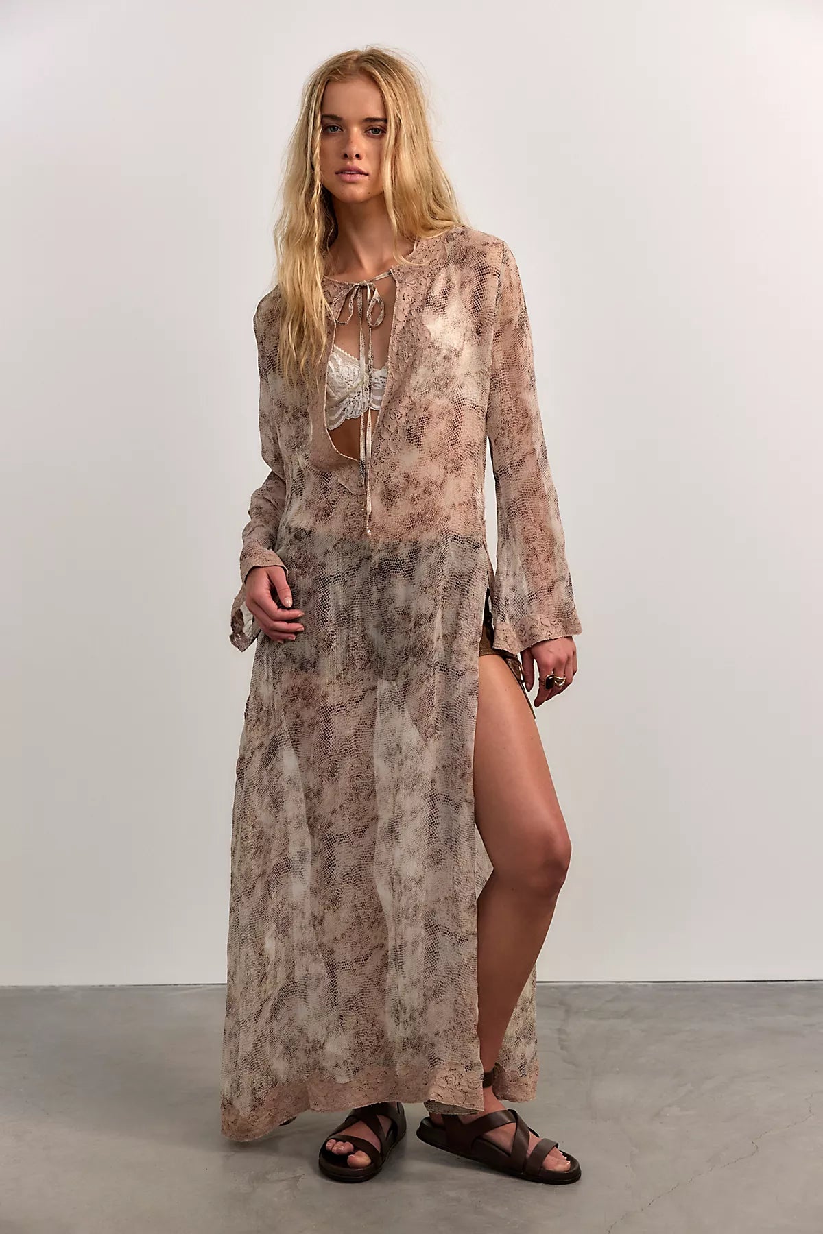 Grace Kelly Sheer Kaftan