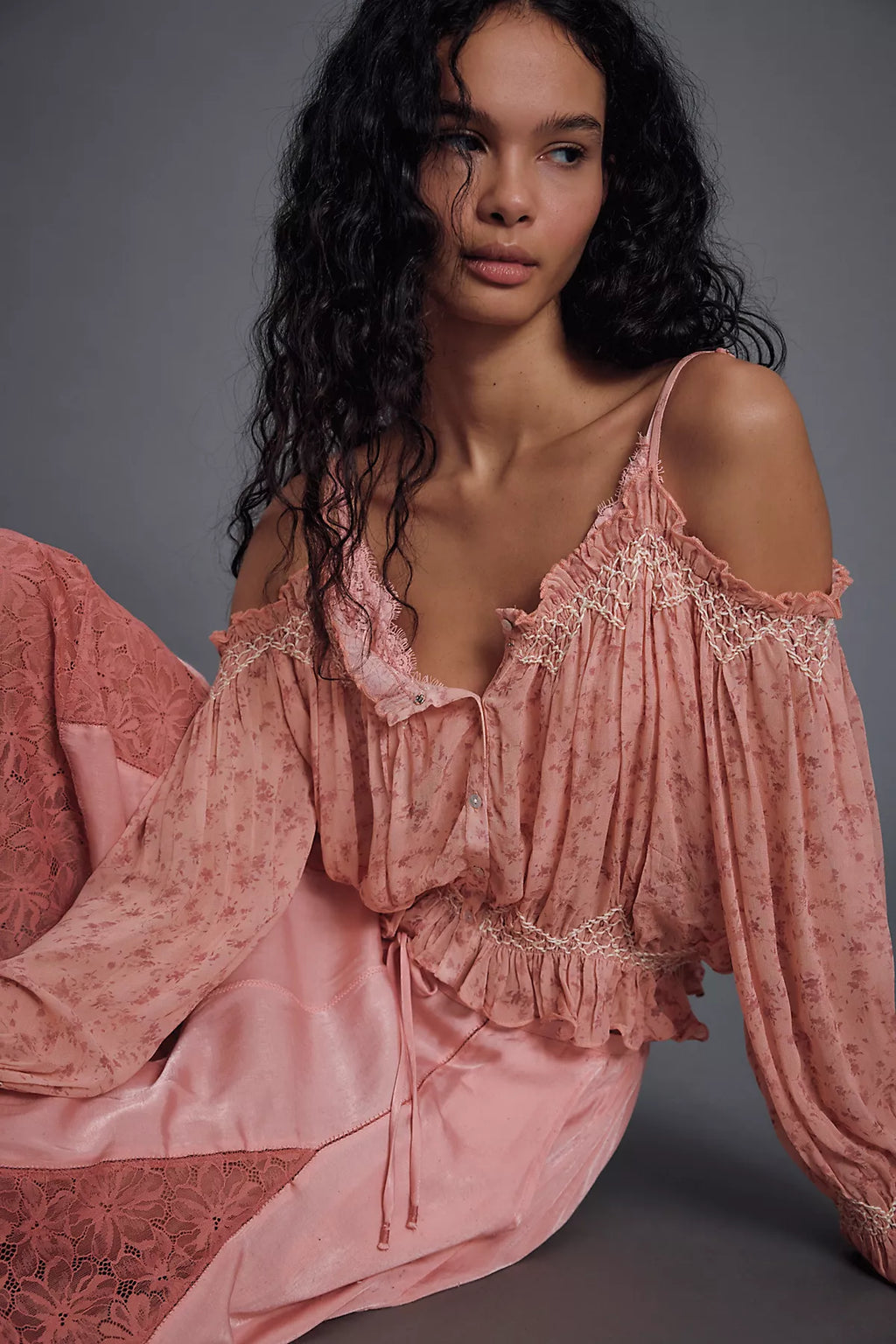 Marlow Smocked Blouse