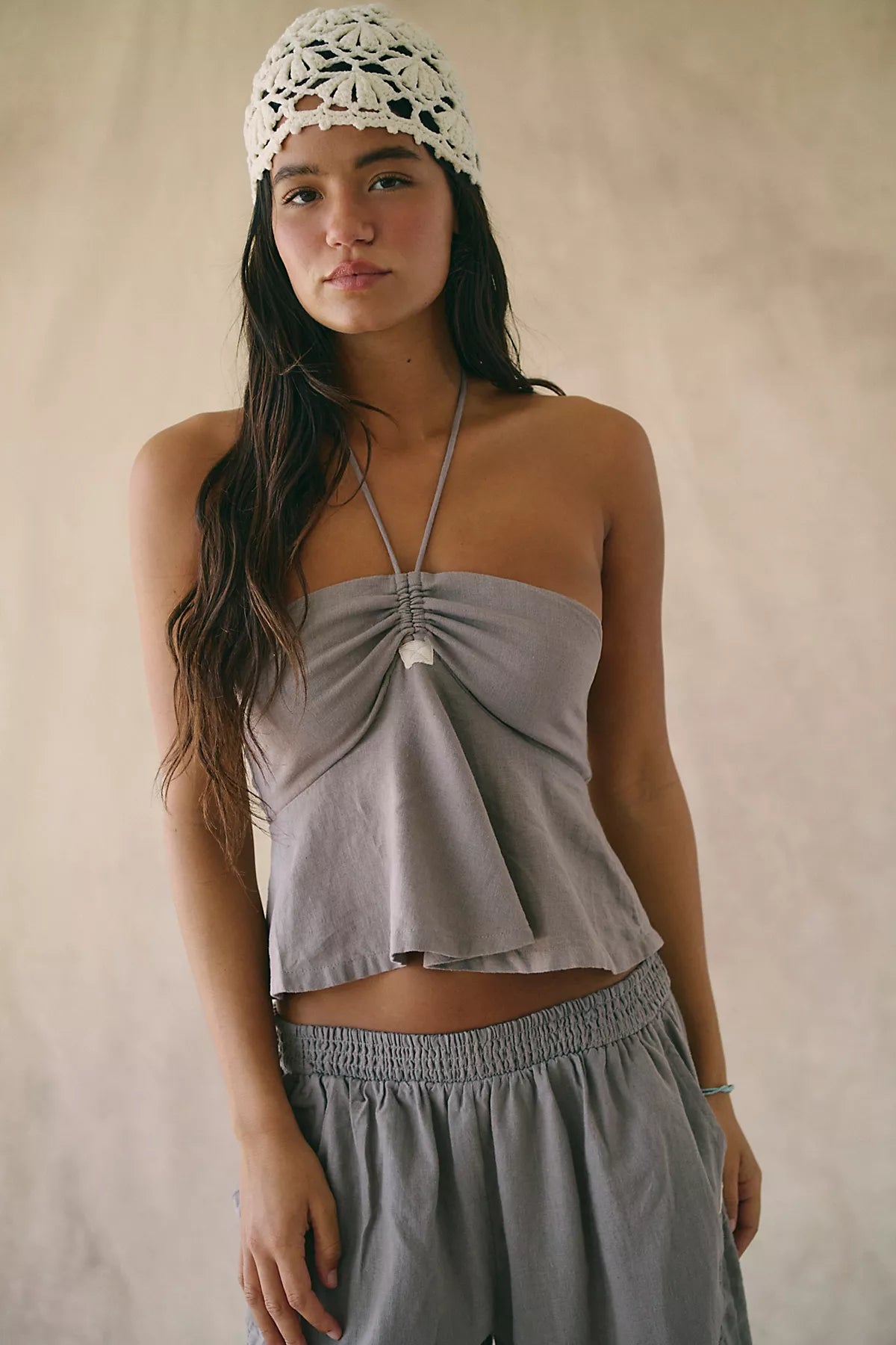 Lunasol Cotton-Linen Pant Set