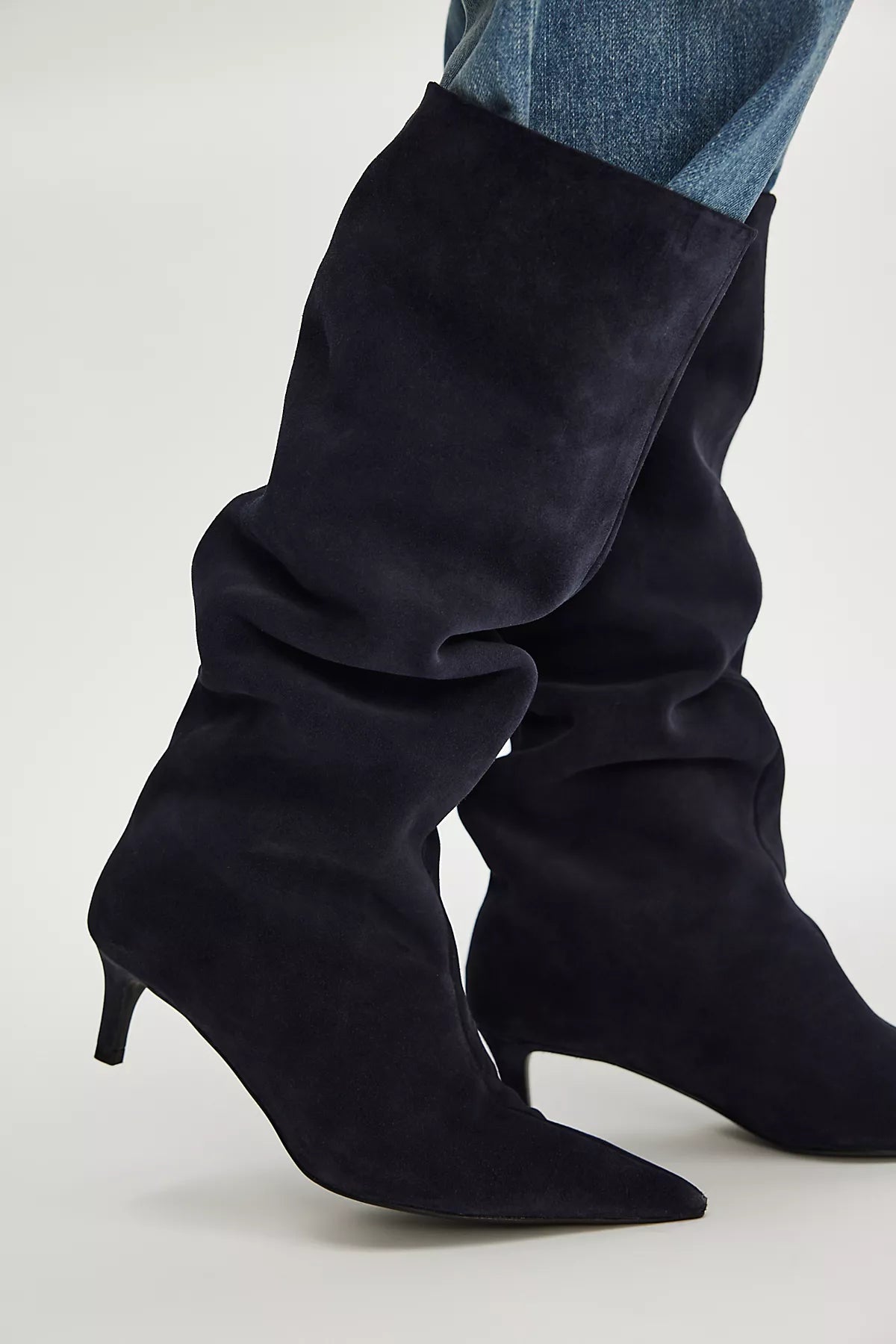 Kiki Kitten Heel Boots