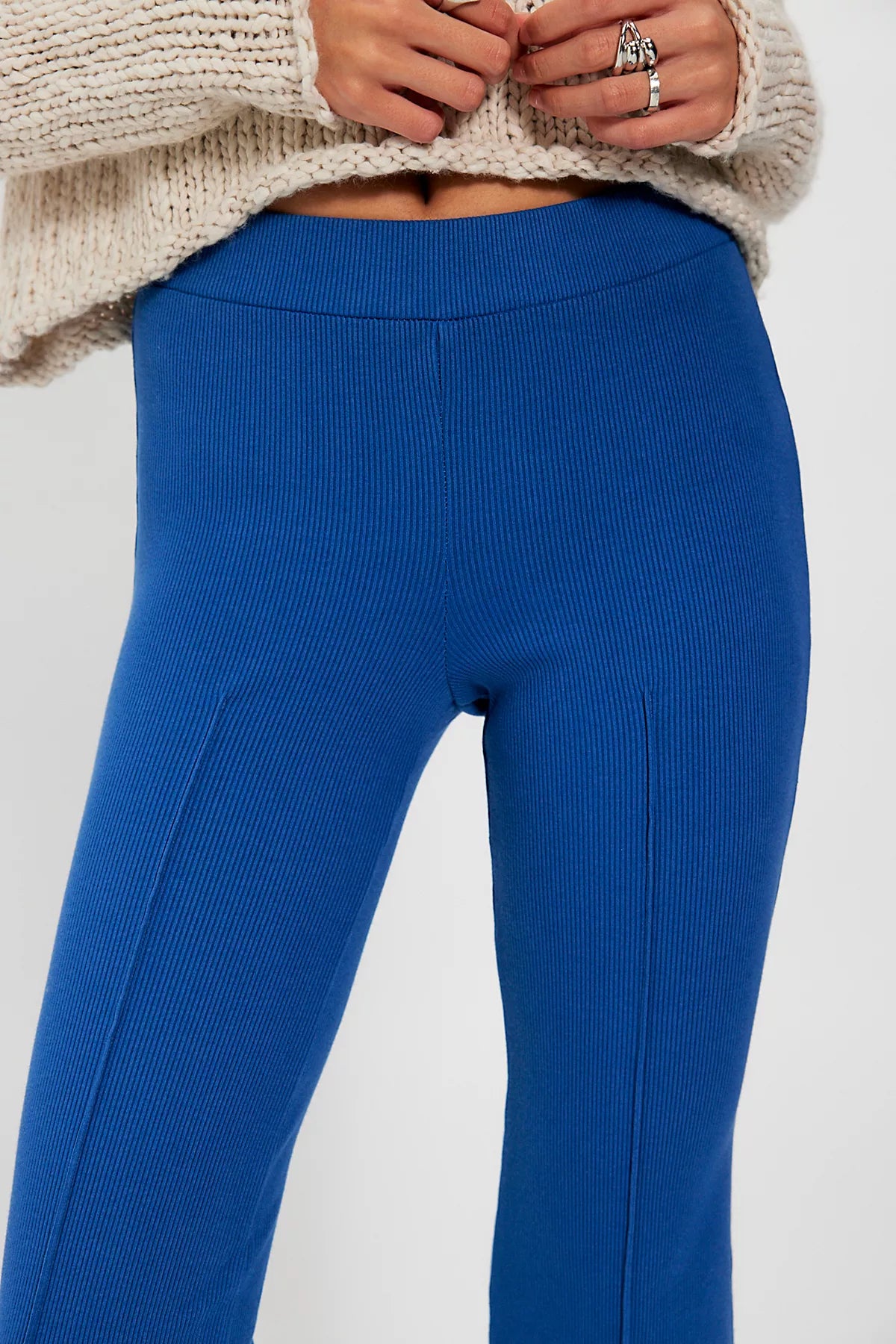 DONNI. The Rib Kick Flare Pants