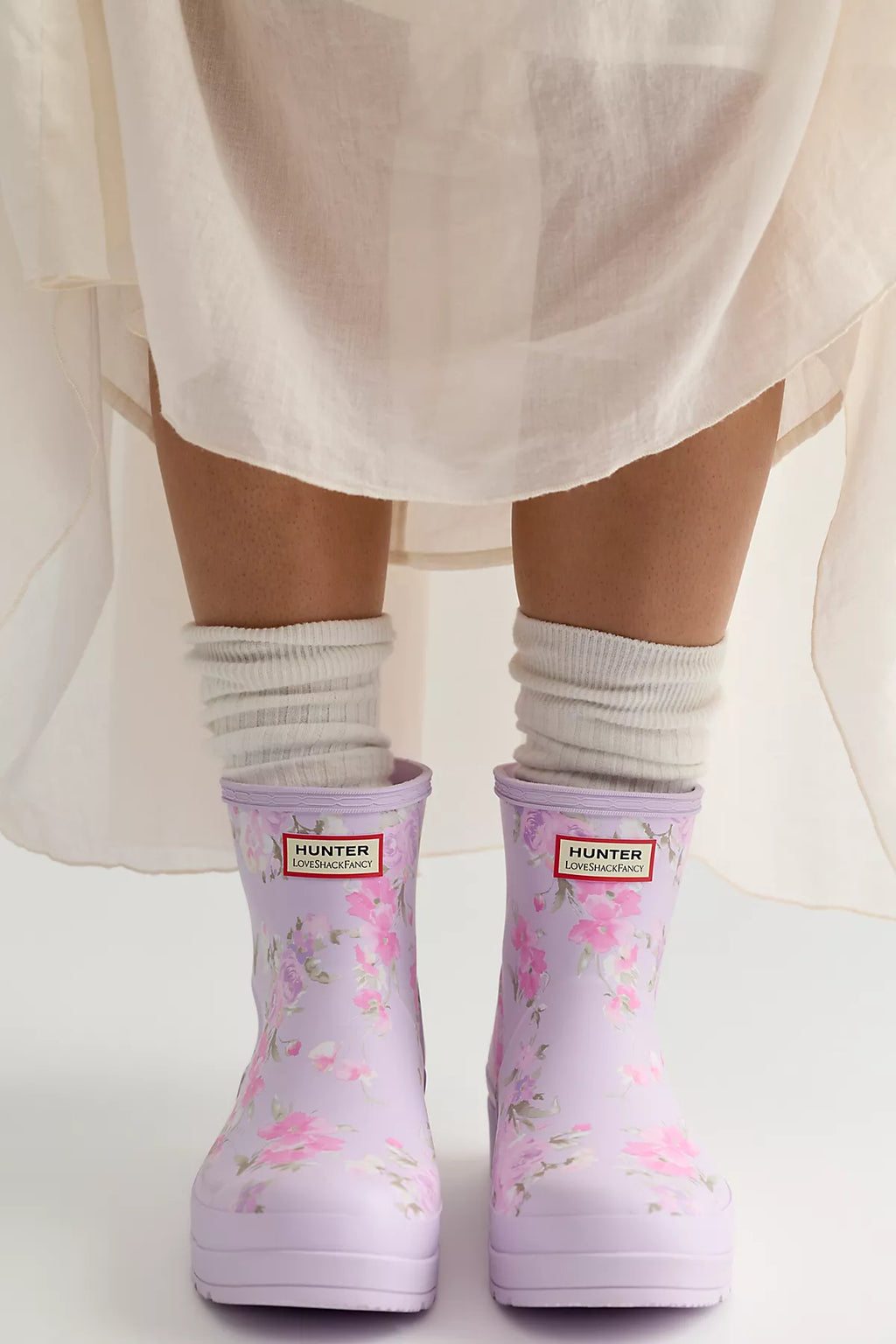 Hunter x LoveShackFancy PlayTM Short Rain Boots
