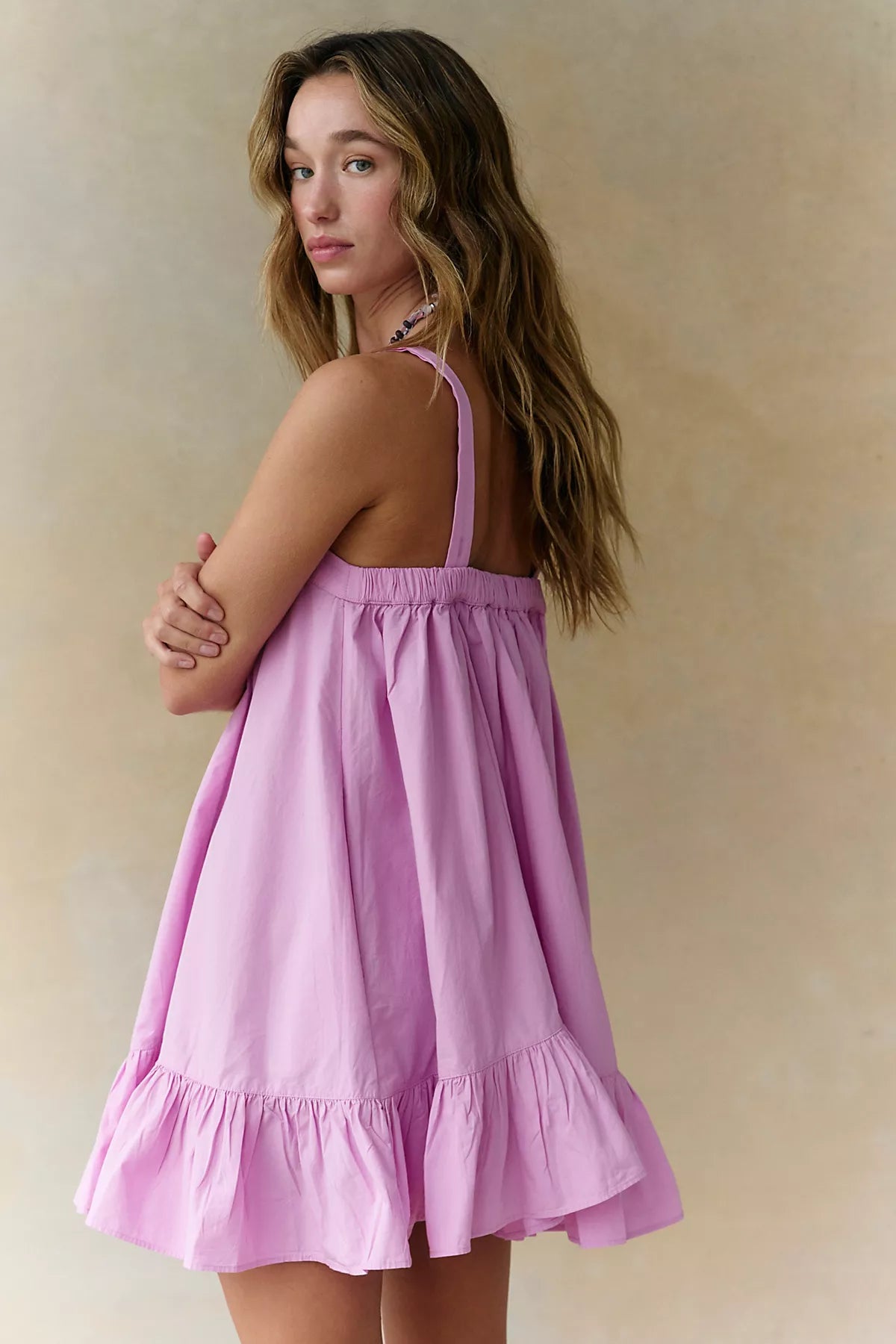 Heart Eyes Cotton Mini Dress