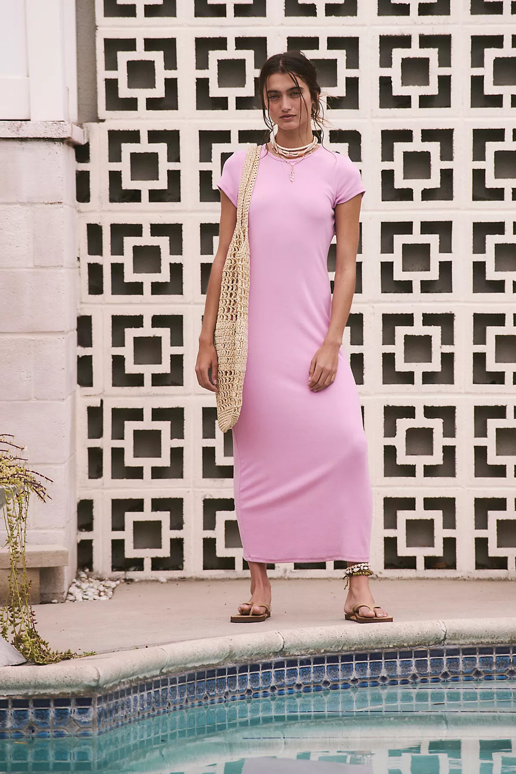 Good Feels Slim Midi Dress