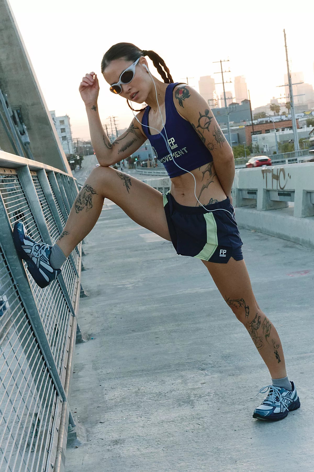 Mini Marathon Colorblock Run Shorts