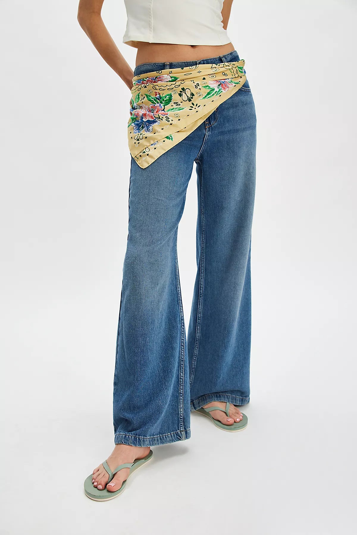 Meadows Leather Flip Flops