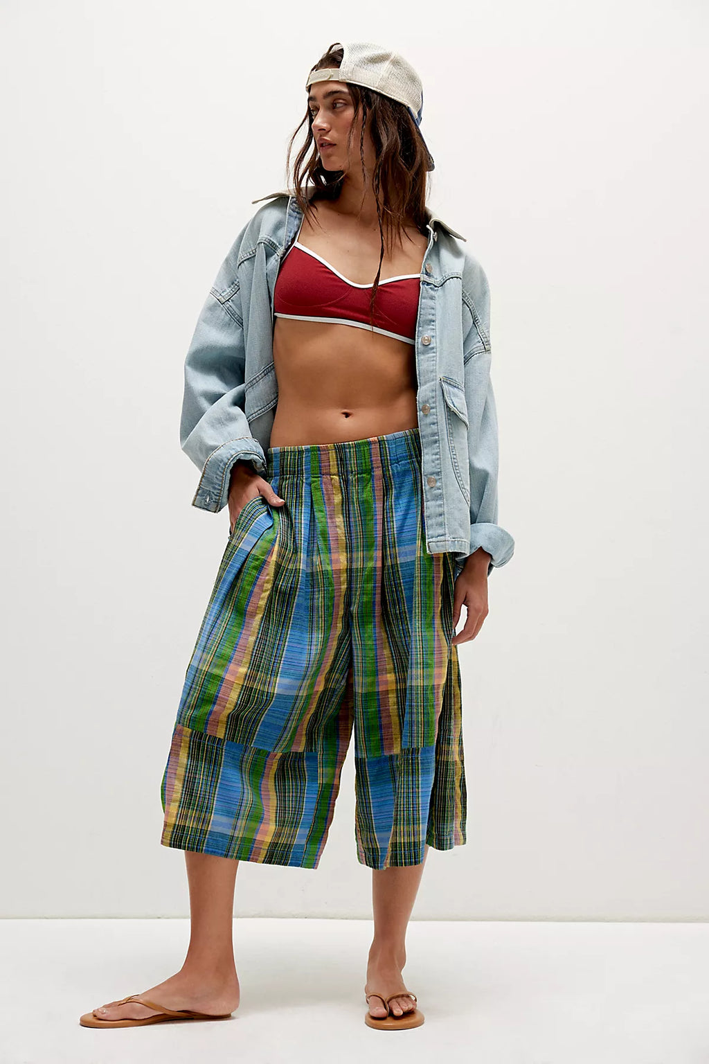 Ivy Pull-On Culotte Pants