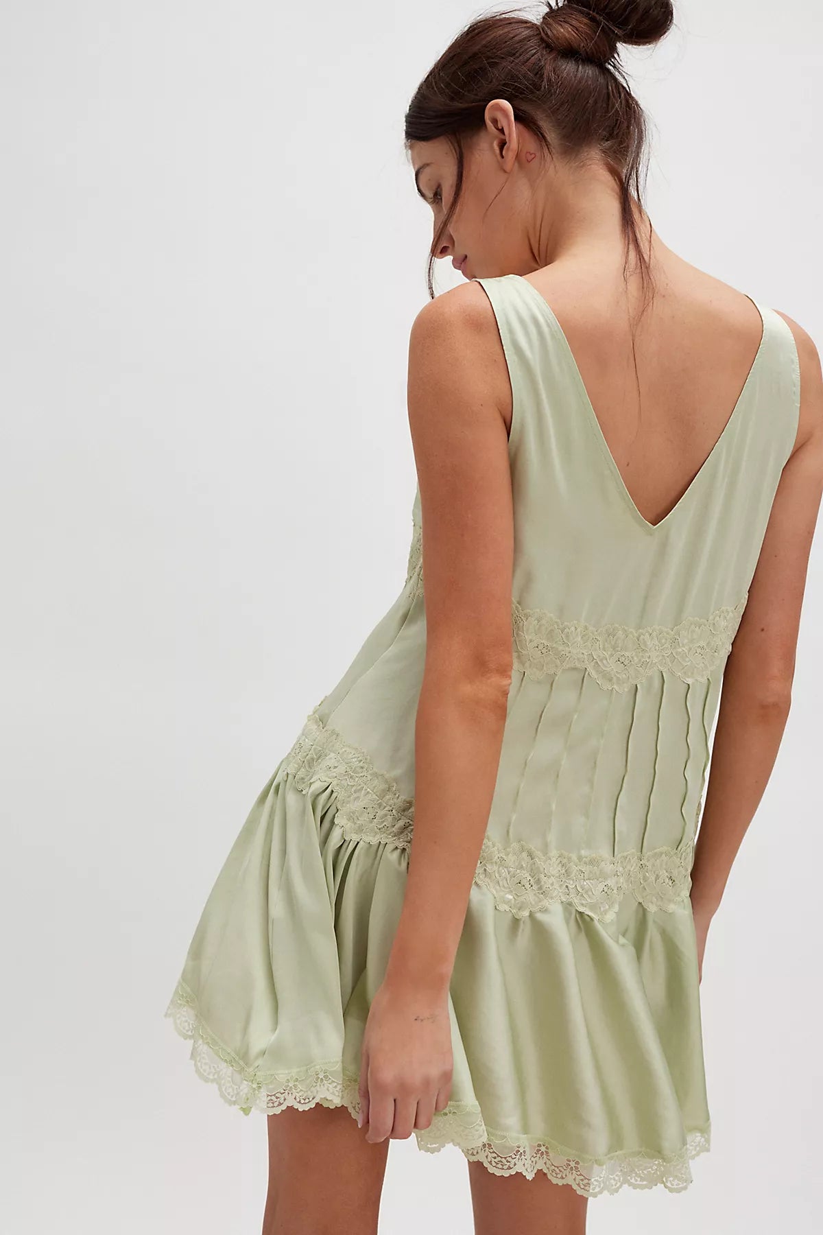 In This Groove Mini Slip Dress