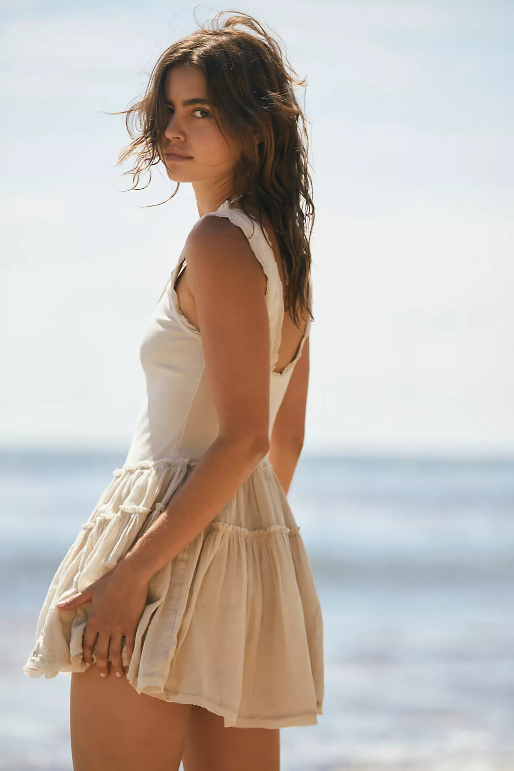 Izi Drop-Waist Mini Dress