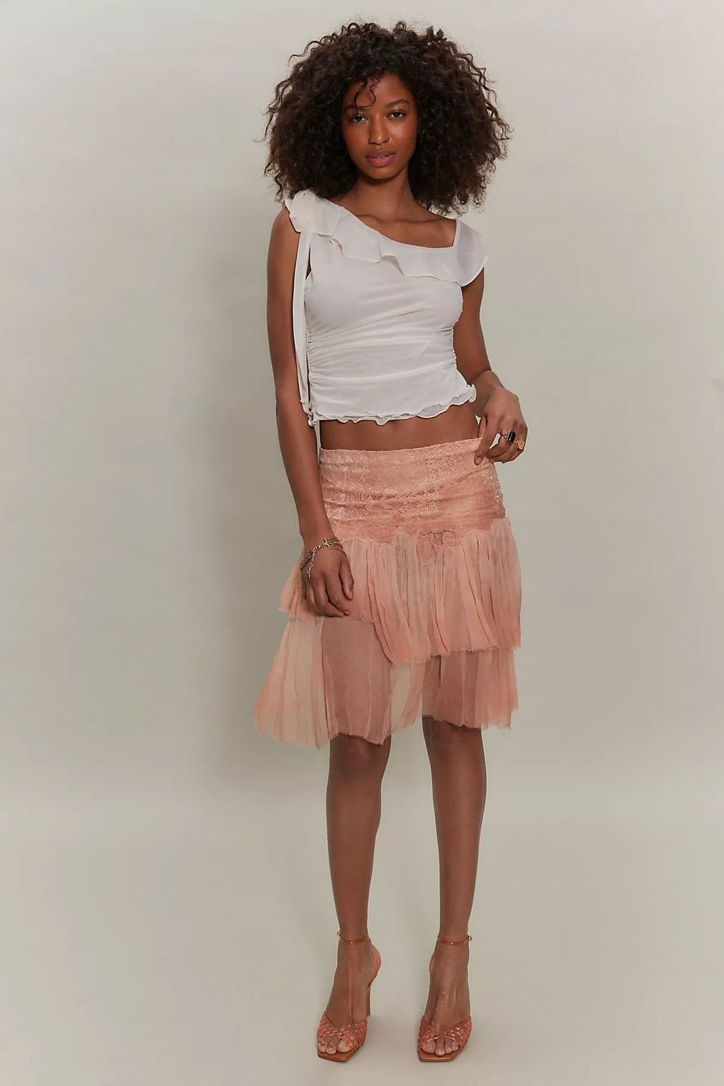 Nigel Preston Rose Fairy Tube Top