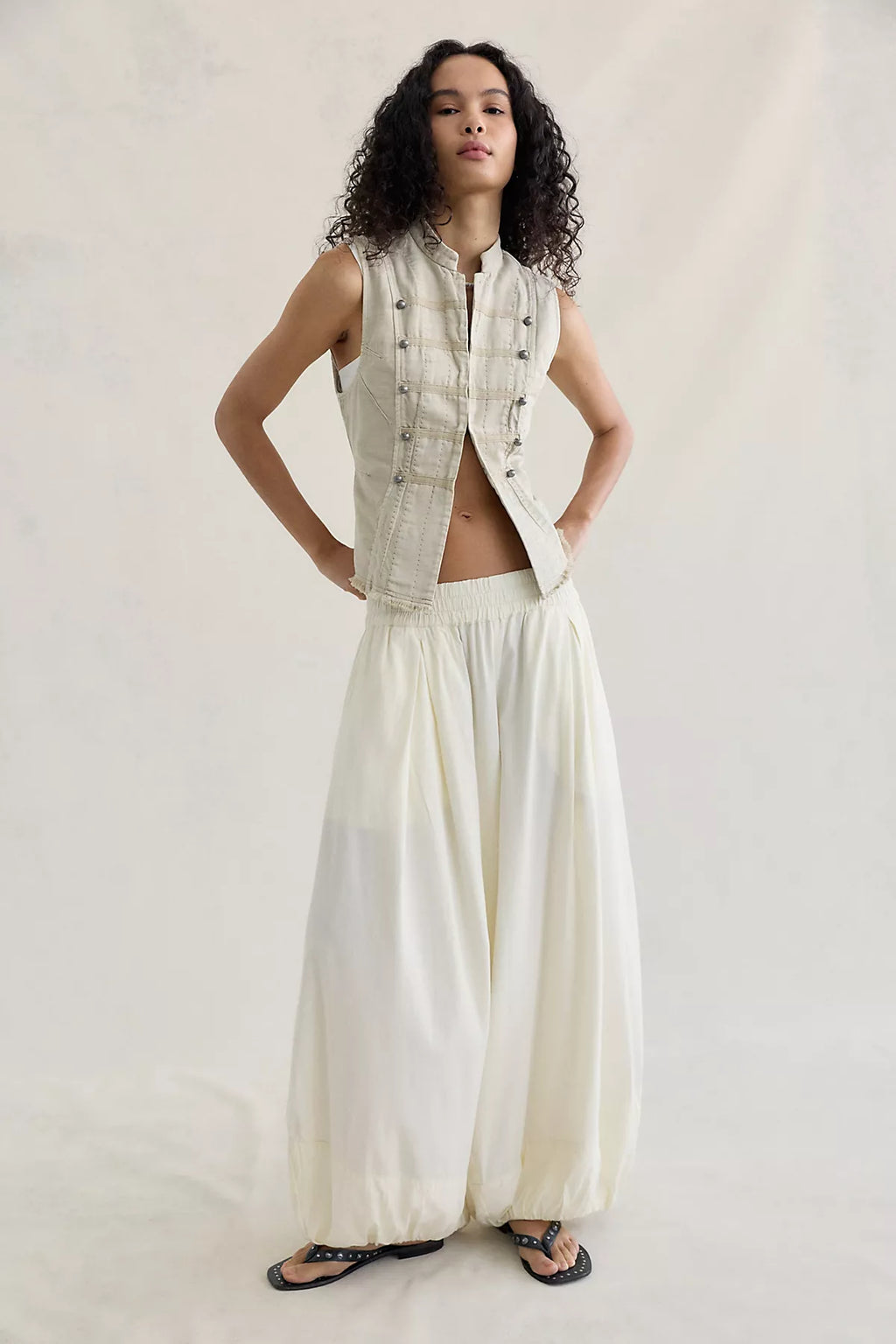 Moonflower Pull-On Balloon Pants