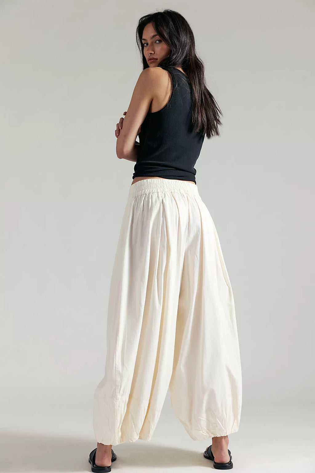 Moonflower Pull-On Balloon Pants