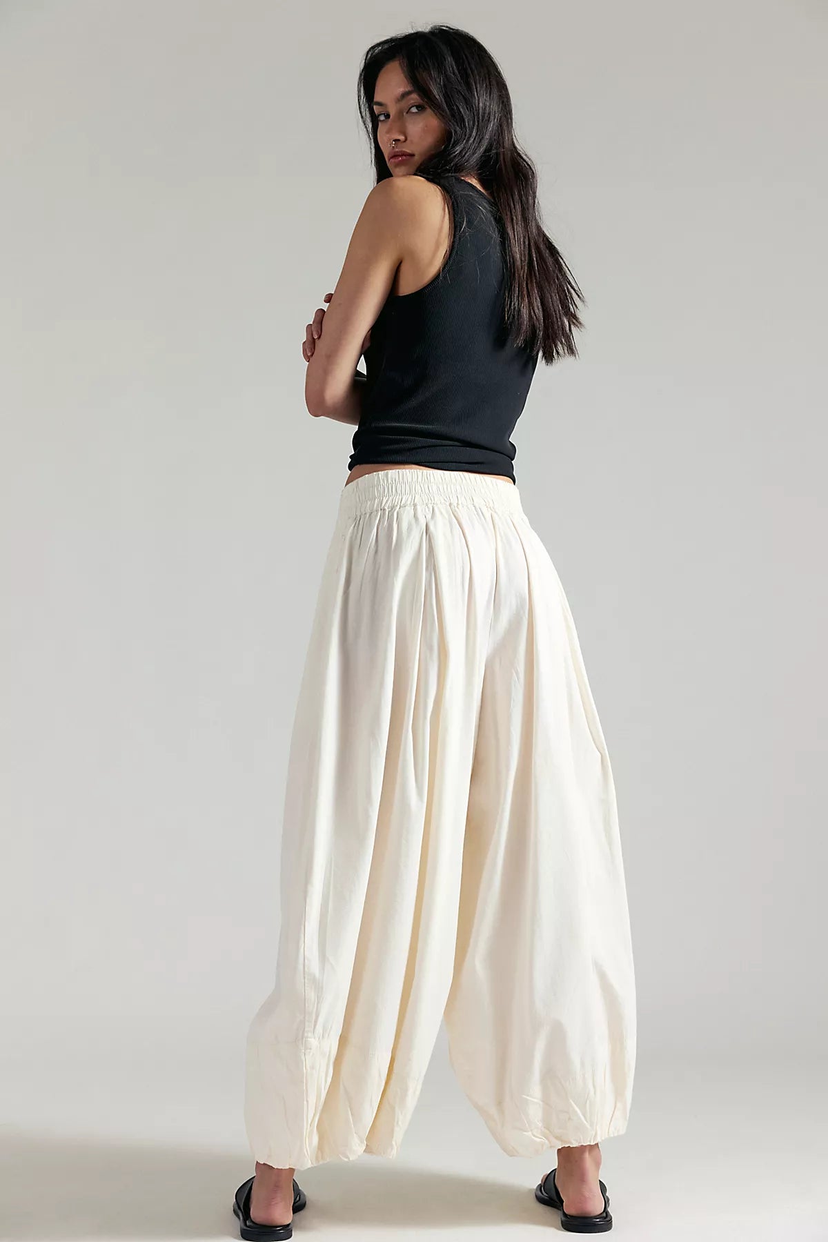 Moonflower Pull-On Balloon Pants