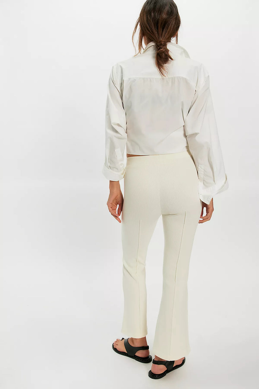 DONNI. The Rib Kick Flare Pants