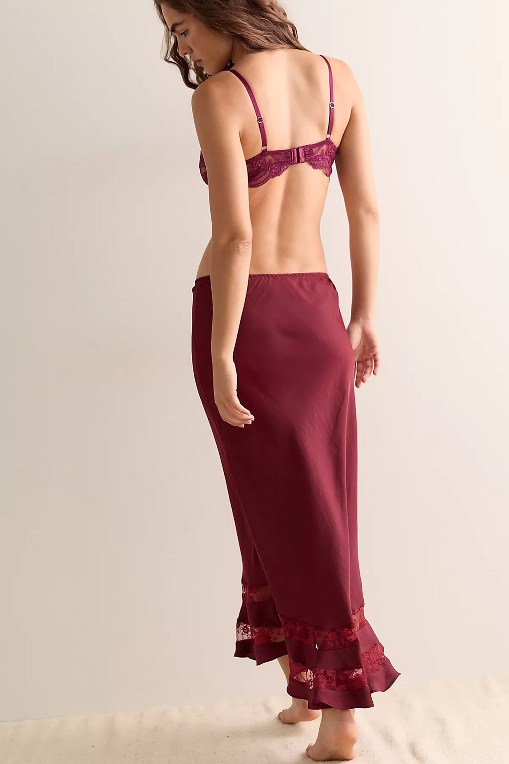 Long Lost Lover Maxi Slip Skirt