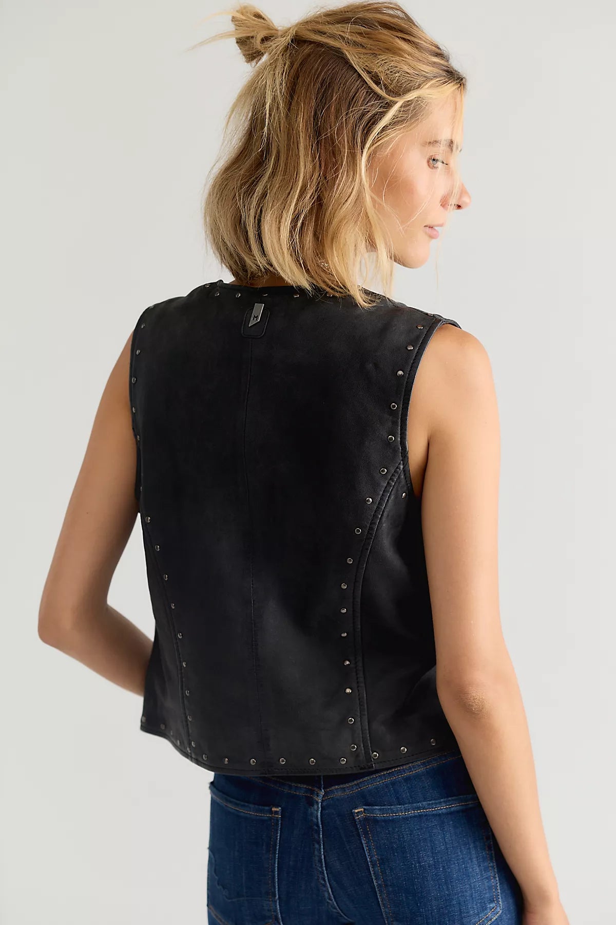 Mauritius Elaria Leather Vest
