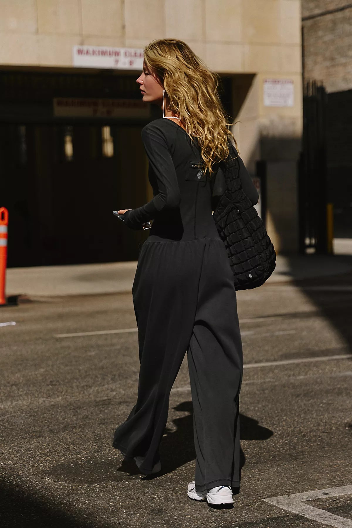 Hot Shot Wide-Leg Onesie