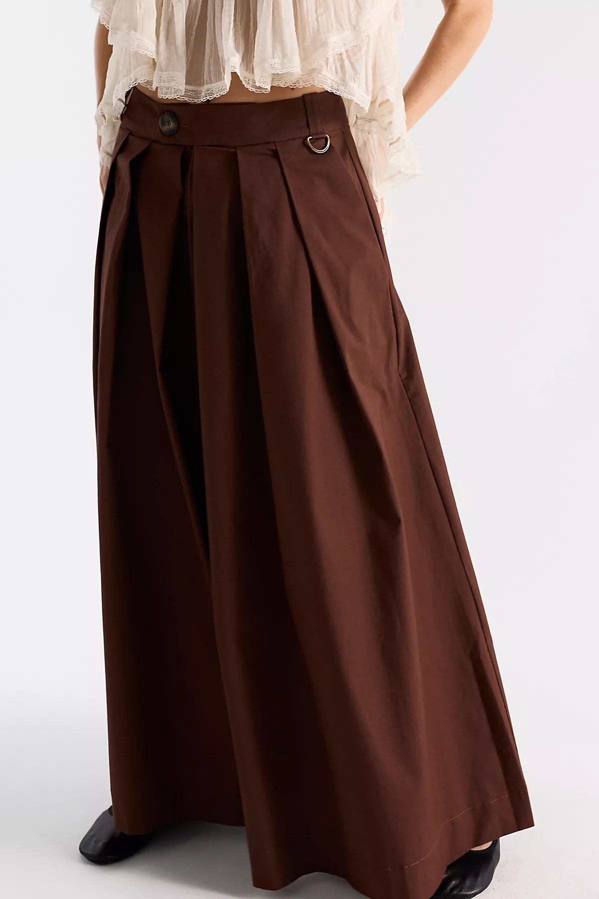 Lasting Impression Wide-Leg Trousers