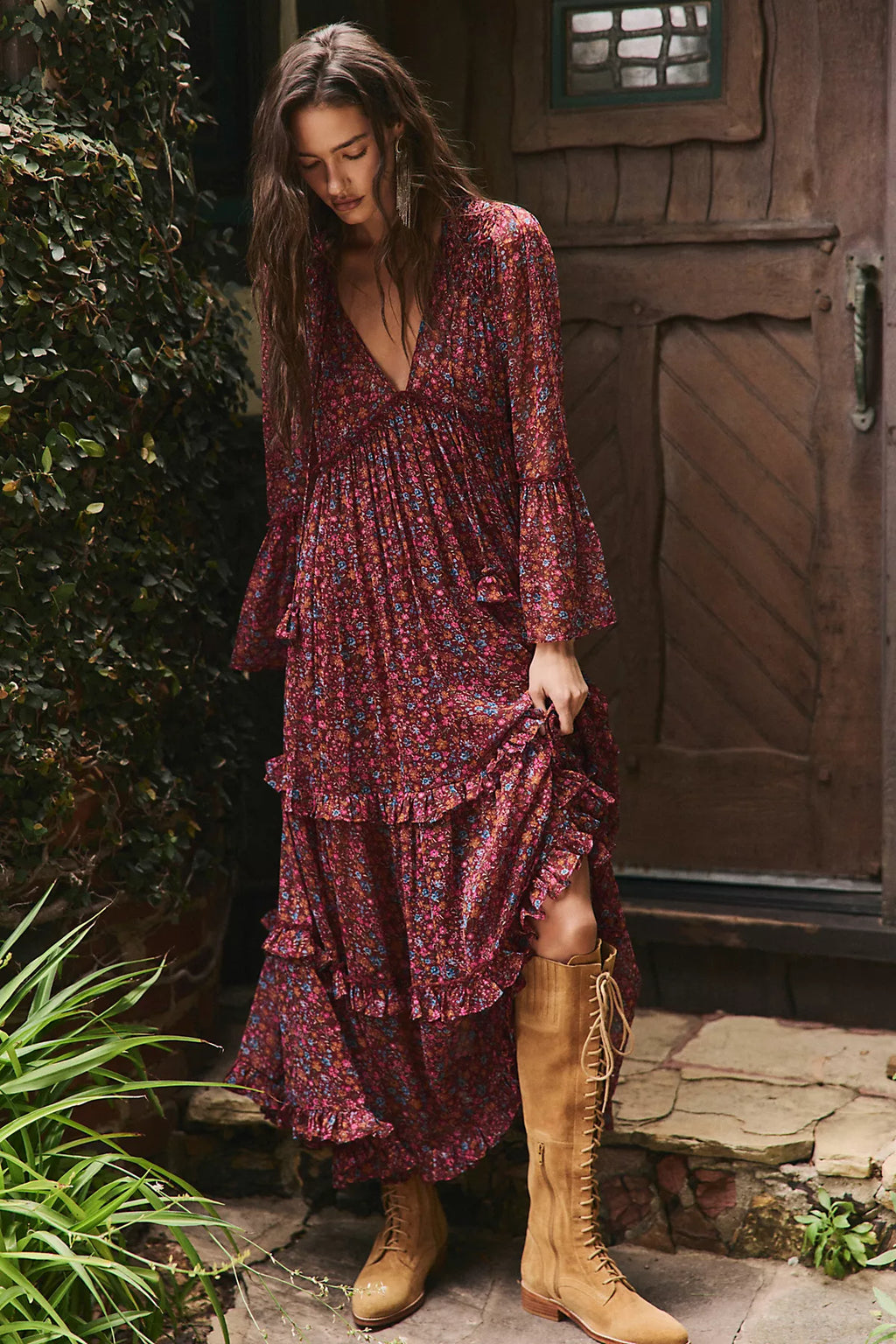 Weeping Willows Maxi Dress