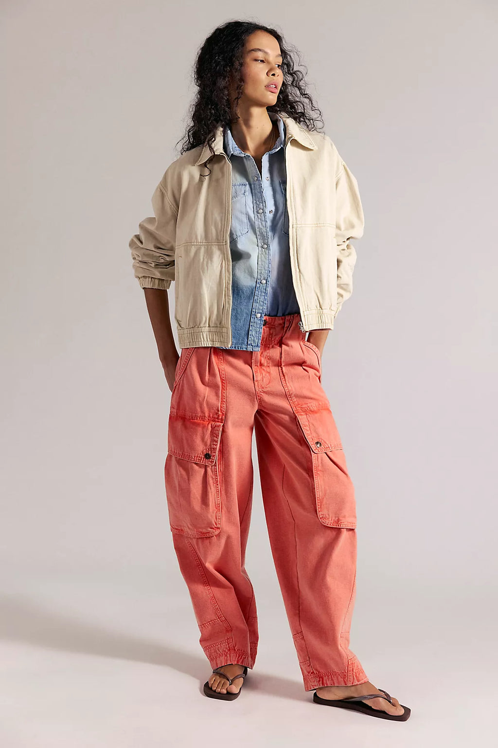 We The Free Brentwood Slouchy Cargo Pants