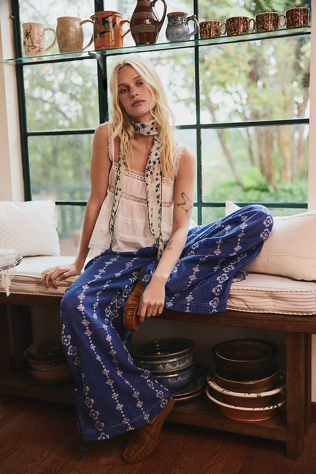 Come Over Printed Pants
