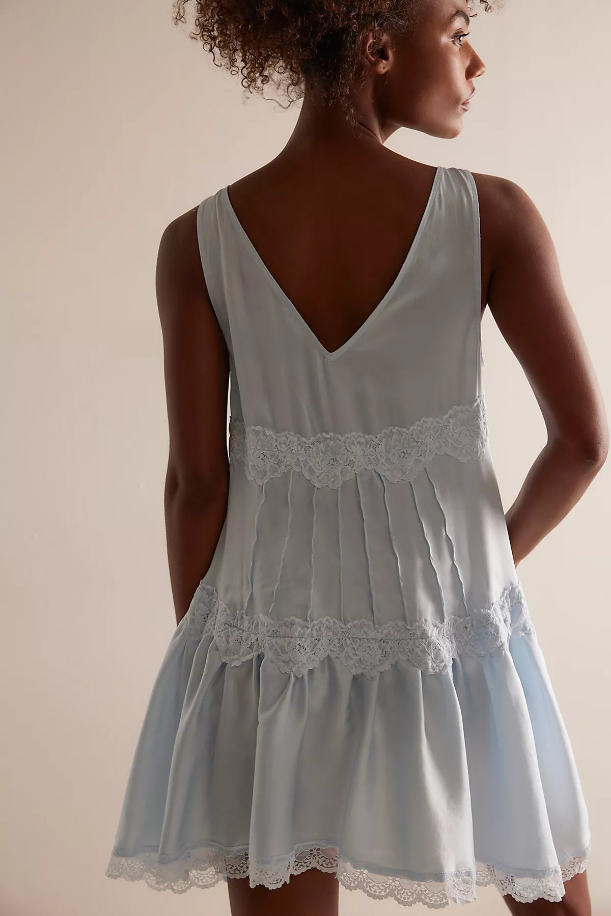 In This Groove Mini Slip Dress