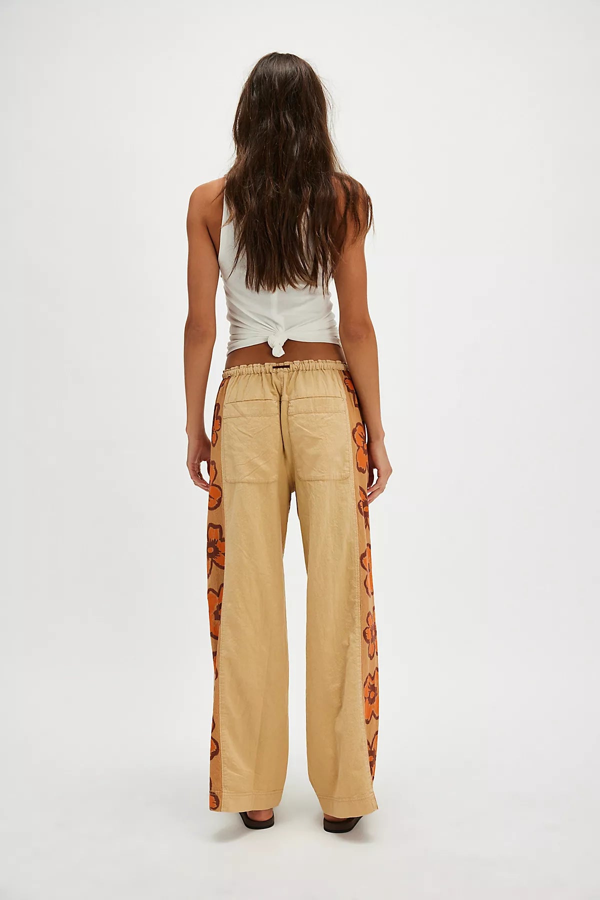 Hudson Canyon Side Printed Pull-On Pants