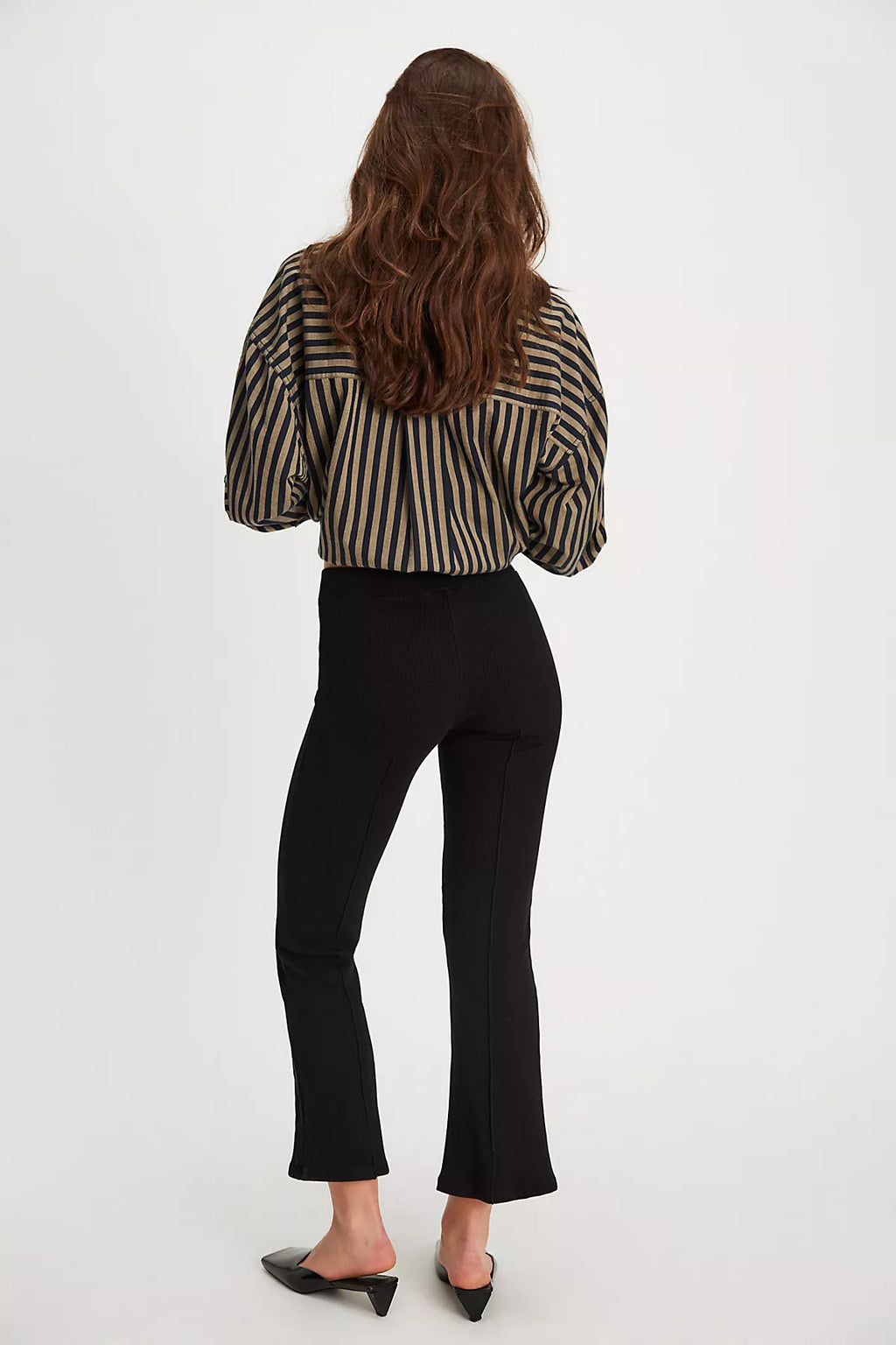 DONNI. The Rib Kick Flare Pants