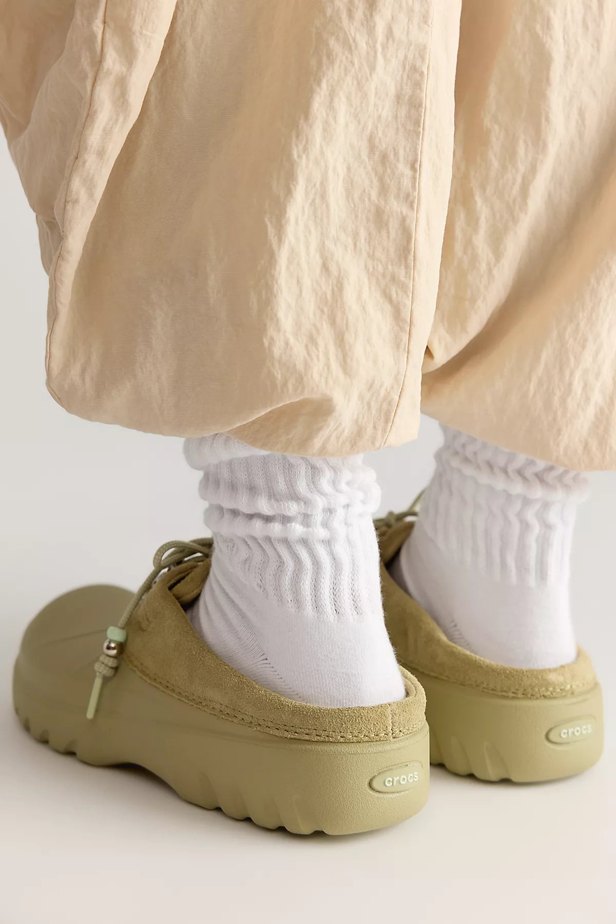 Crocs Axle Suede Mules