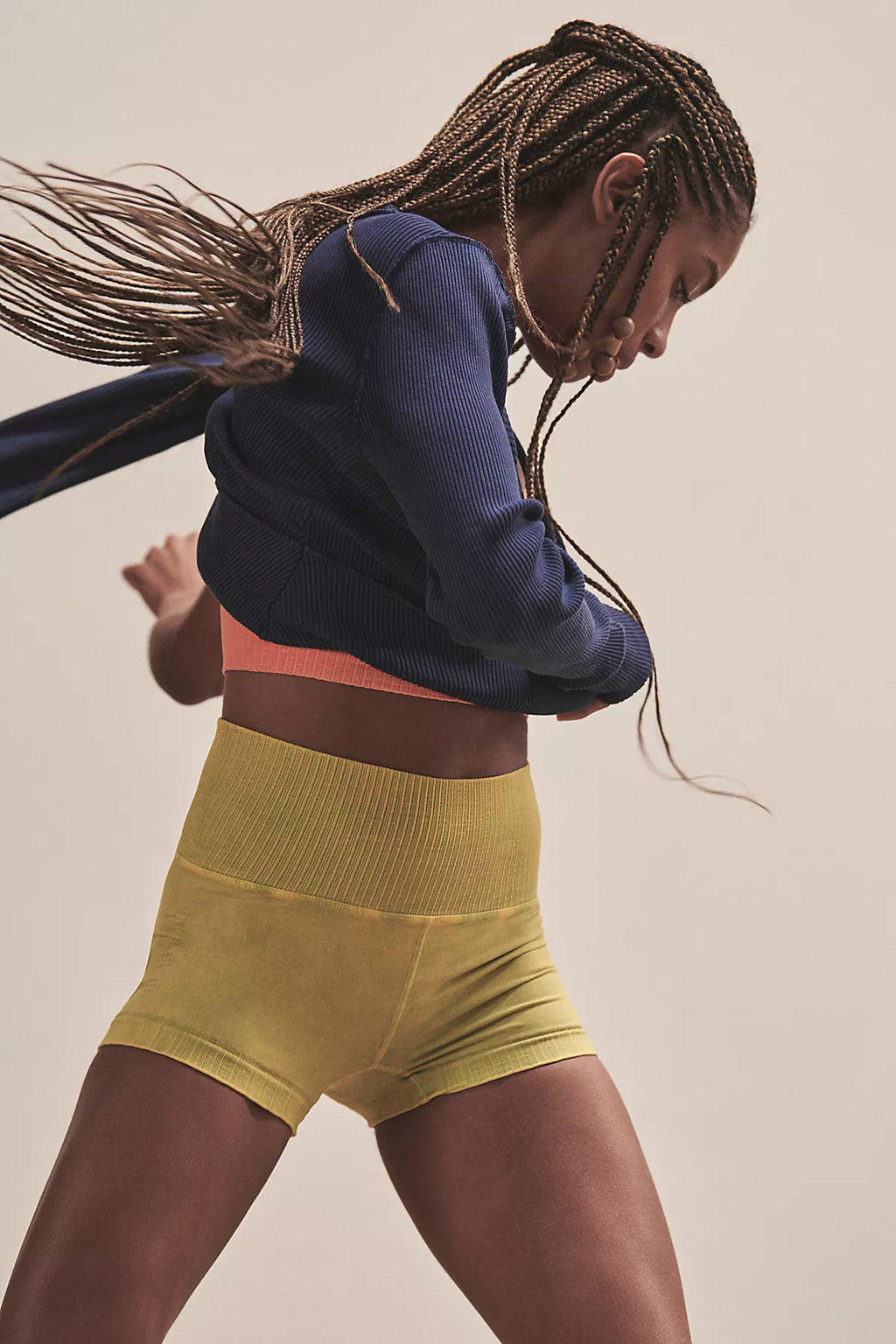 Good Karma High-Rise 2.75" Run Shorts