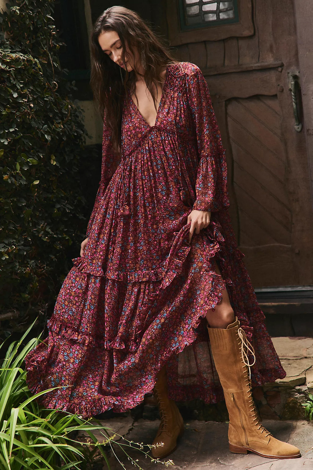 Weeping Willows Maxi Dress