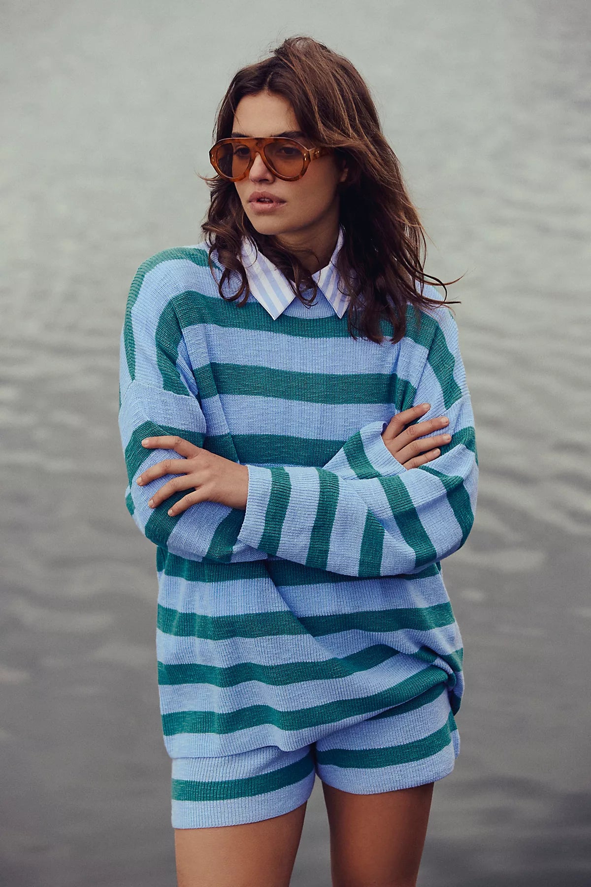 Malibu Surf Sweater Set