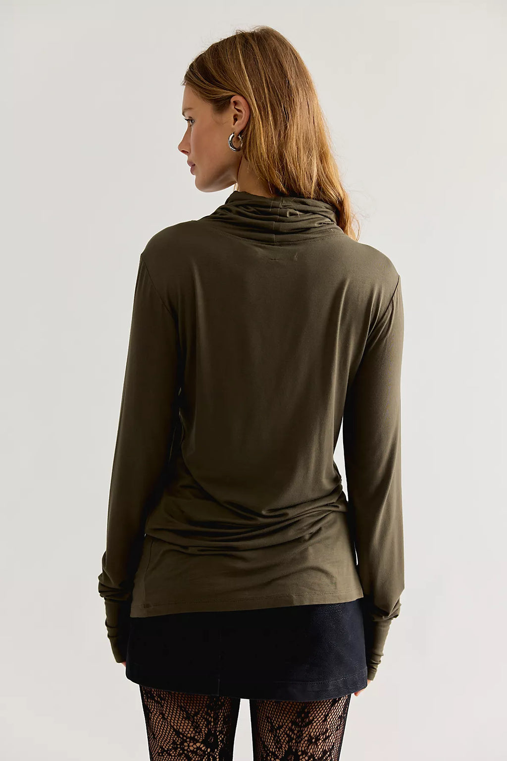 Nicholas K Demi Turtle-Neck Long Sleeve Top