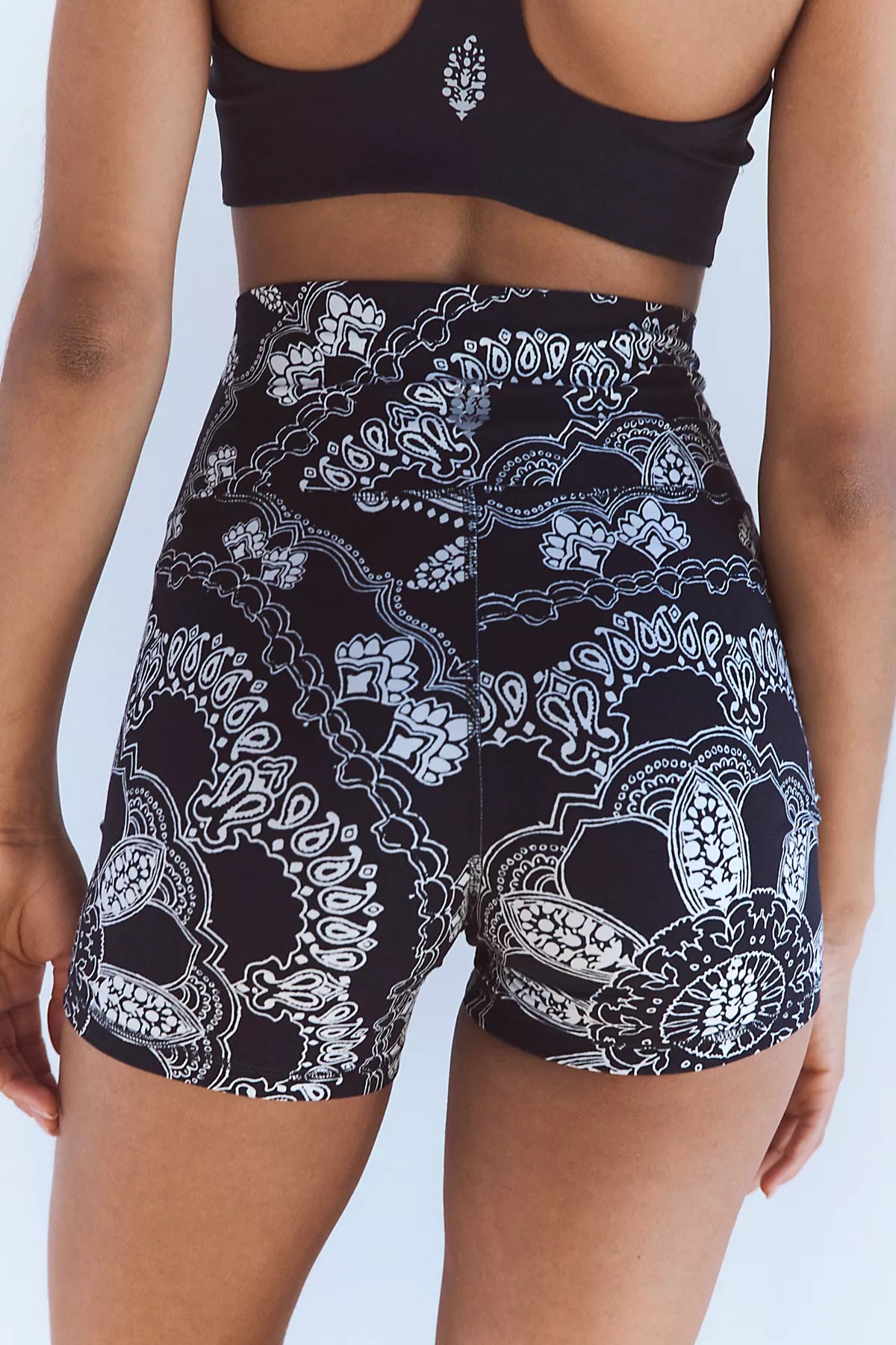 Never Better High-Rise Printed 5" Biker Shorts